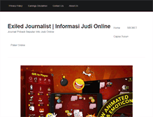 Tablet Screenshot of exiledjournalists.net